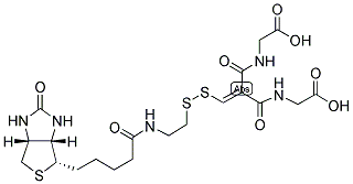 BIOTINYLAMIDOETHYL]-DITHIOMETHYLENEMALONIC ACID BIS(2-AMINOETHANOIC ACID) CAS#: 1217718-11-0