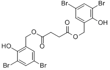 BIS(3,5-DIBROMOSALICYL) SUCCINATE CAS#: 71337-52-5