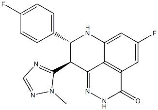 BMN 673 (8R,9S) CAS#: 1207456-00-5
