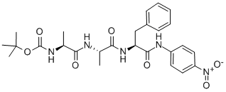 BOC-ALA-ALA-PHE-PNA CAS#: 70968-20-6