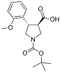 BOC-(TRANS)-4-(2-METHOXY-PHENYL)-PYRROLIDINE-3-CARBOXYLIC ACID CAS#: 1217689-78-5