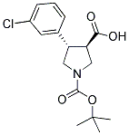 BOC-(TRANS)-4-(3-CHLORO-PHENYL)-PYRROLIDINE-3-CARBOXYLIC ACID CAS#: 1217859-41-0