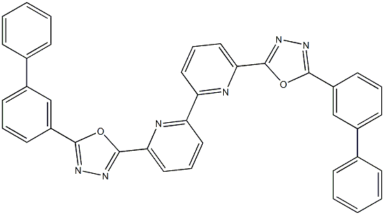 BP-OXD-Bpy , 6,6'-Bis[5-(biphenyl-4-yl)-1,3,4-oxadiazo-2-yl]2 CAS#: 1219827-28-7