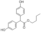 BUTYL 2,2-BIS(4-HYDROXYPHENYL)ACETATE CAS#: 71077-33-3