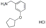 BenzeneMethanaMine, 3-(cyclopentyloxy)-, hydrochloride CAS#: 1235441-67-4