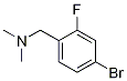 BenzeneMethanaMine, 4-broMo-2-fluoro-N,N-diMethyl- CAS#: 1159976-88-1