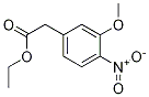 Benzeneacetic acid, 3-Methoxy-4-nitro-, ethyl ester CAS#: 1258845-94-1