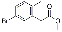 Benzeneacetic acid, 3-broMo-2,6-diMethyl-, Methyl ester CAS#: 1230845-96-1