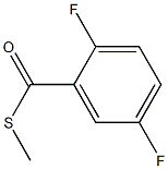 Benzenecarbothioic acid, 2,5-difluoro-, S-Methyl ester CAS#: 1146210-64-1