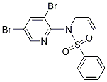 BenzenesulfonaMide, N-(3,5-dibroMo-2-pyridinyl)-N-2-propen-1-yl- CAS#: 1111637-63-8