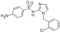 Benzenesulfonamide, 4-amino-N-(1-((2-chlorophenyl)methyl)-1H-imidazol- 2-yl)- CAS#: 71795-55-6