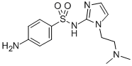 Benzenesulfonamide, 4-amino-N-(1-(2-(dimethylamino)ethyl)-1H-imidazol- 2-yl)- CAS#: 71795-53-4