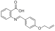 Benzoic acid, 2-(((4-(2-propenyloxy)phenyl)methylene)amino)- CAS#: 71937-01-4