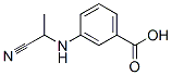 Benzoic acid, 3-[(1-cyanoethyl)amino]- (9CI) CAS#: 70667-83-3