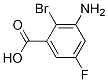 Benzoic acid, 3-aMino-2-broMo-5-fluoro- CAS#: 1343343-57-6