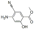 Benzoic acid, 4-amino-5-cyano-2-hydroxy-, methyl ester (9CI) CAS#: 71408-00-9