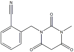 Benzonitrile, 2-[(tetrahydro-3-Methyl-2,4,6-trioxo-1(2H)-pyriMidinyl)Methyl]- CAS#: 1246610-72-9