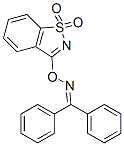 Benzophenone O-[(1,2-benzisothiazole-1,1-dioxide)-3-yl]oxime CAS#: 7668-32-8