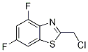Benzothiazole, 2-(chloroMethyl)-4,6-difluoro- CAS#: 1188233-00-2