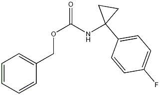 Benzyl 1-(4-fluorophenyl)cyclopropylcarbamate CAS#: 1255574-62-9