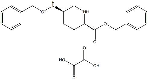 Benzyl (2S,5R)-5-[(benzyloxy)amino]piperidine-2-carboxylate ethanedioate CAS#: 1171080-45-7