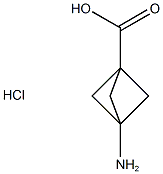 Bicyclo[1.1.1]pentane-1-carboxylic acid, 3-amino-, hydrochloride CAS#: 1172097-47-0