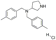 Bis-(4-Methyl-benzyl)-pyrrolidin-3-yl-aMine hydrochloride CAS#: 1289384-89-9