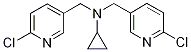 Bis-(6-chloro-pyridin-3-ylMethyl)-cyclopropyl-aMine, 98+% C15H15Cl2N3, 分子量 308.21 CAS#: 1146080-51-4