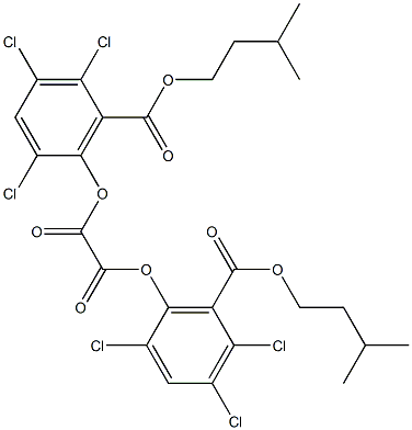 Bis(2,4,5-trichloro-6-i-pentoxycarbonylphenyl) oxalate CAS#: 71527-73-6