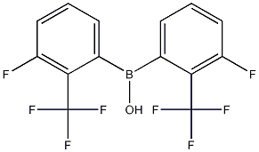 Bis(3-Fluoro-2-(trifluoromethyl)phenyl)(hydroxy)borane CAS#: 1218790-74-9