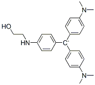 Bis[4-(dimethylamino)phenyl][4-[(2-hydroxyethyl)amino]phenyl]methylium CAS#: 71173-64-3