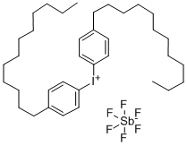 Bis(4-dodecylphenyl)iodonium hexaflurorantimonate CAS#: 71786-70-4