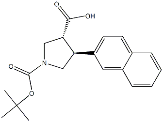 Boc-(+/-)-trans-4-(2-naphthyl)-pyrrolidine-3-carboxylic acid CAS#: 1330750-44-1