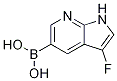 Boronic acid, B-(3-fluoro-1H-pyrrolo[2,3-b]pyridin-5-yl)- CAS#: 1111637-69-4