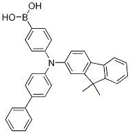Boronic acid, B-[4-[[1,1'-biphenyl]-4-yl(9,9-diMethyl-9H-fluoren-2-yl)aMino]phenyl]- CAS#: 1265177-27-2