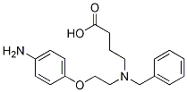 Butanoic acid, 4-[[2-(4-aMinophenoxy)ethyl](phenylMethyl)aMino]- CAS#: 1245647-07-7