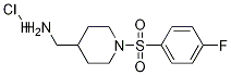 C-[1-(4-Fluoro-benzenesulfonyl)-piperidin-4-yl]-MethylaMine hydrochloride CAS#: 1215609-88-3