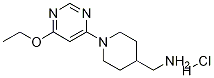 C-[1-(6-Ethoxy-pyriMidin-4-yl)-piperidin-4-yl]-MethylaMine hydrochloride CAS#: 1353980-19-4