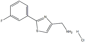 C-[2-(3-Fluoro-phenyl)-thiazol-4-yl]-methylamine hydrochloride CAS#: 1187928-33-1