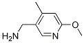 C-(6-Methoxy-4-Methyl-pyridin-3-yl)-MethylaMine CAS#: 1355177-23-9
