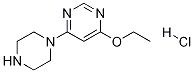 4-Ethoxy-6-piperazin-1-yl-pyriMidine hydrochloride CAS#: 1185310-50-2