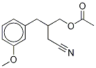 β-[(Acetyloxy)Methyl]-3-Methoxy-benzenebutanenitrile CAS#: 1391054-58-2