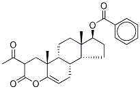 (17β)-2-(Acetyl-13C)-17-(benzoyloxy)-4-oxaandrost-5-en-3-one CAS#: 1346597-33-8