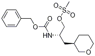 CarbaMic acid, N-[(1S)-1-[[(Methylsulfonyl)oxy]Methyl]-2-[(3R)-tetrahydro-2H-pyran-3-yl]ethyl]-, phenylMethyl ester CAS#: 1093869-18-1