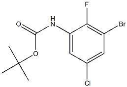 CarbaMic acid, N-(3-broMo-5-chloro-2-fluorophenyl)-, 1,1-diMethylethyl ester CAS#: 1269232-94-1
