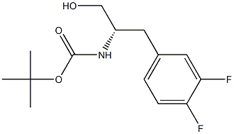 Carbamic acid, N-[(1S)-2-(3,4-difluorophenyl)-1-(hydroxymethyl)ethyl]-, 1,1-dimethylethyl ester CAS#: 1239576-61-4