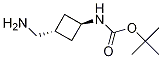 Carbamic acid, N-[trans-3-(aminomethyl)cyclobutyl]-, 1,1-dimethylethyl ester CAS#: 1214727-57-7