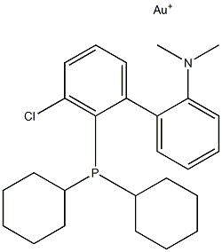 Chloro[2-(dicyclohexylphosphino)-2'-(N,N-diMethylaMino)biphenyl]gold(I), 98% CAS#: 1196707-11-5