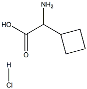 Cyclobutaneacetic acid, alpha-amino-, hydrochloride CAS#: 1354949-40-8