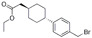 Cyclohexaneacetic acid, 4-[4-(broMoMethyl)phenyl]-, ethyl ester, trans- CAS#: 1359943-47-7